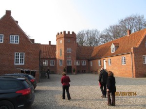 Northeast Instructors visit Kollerup Gods Manor, an exhibit of Manor Life from 1500 to 1925. 